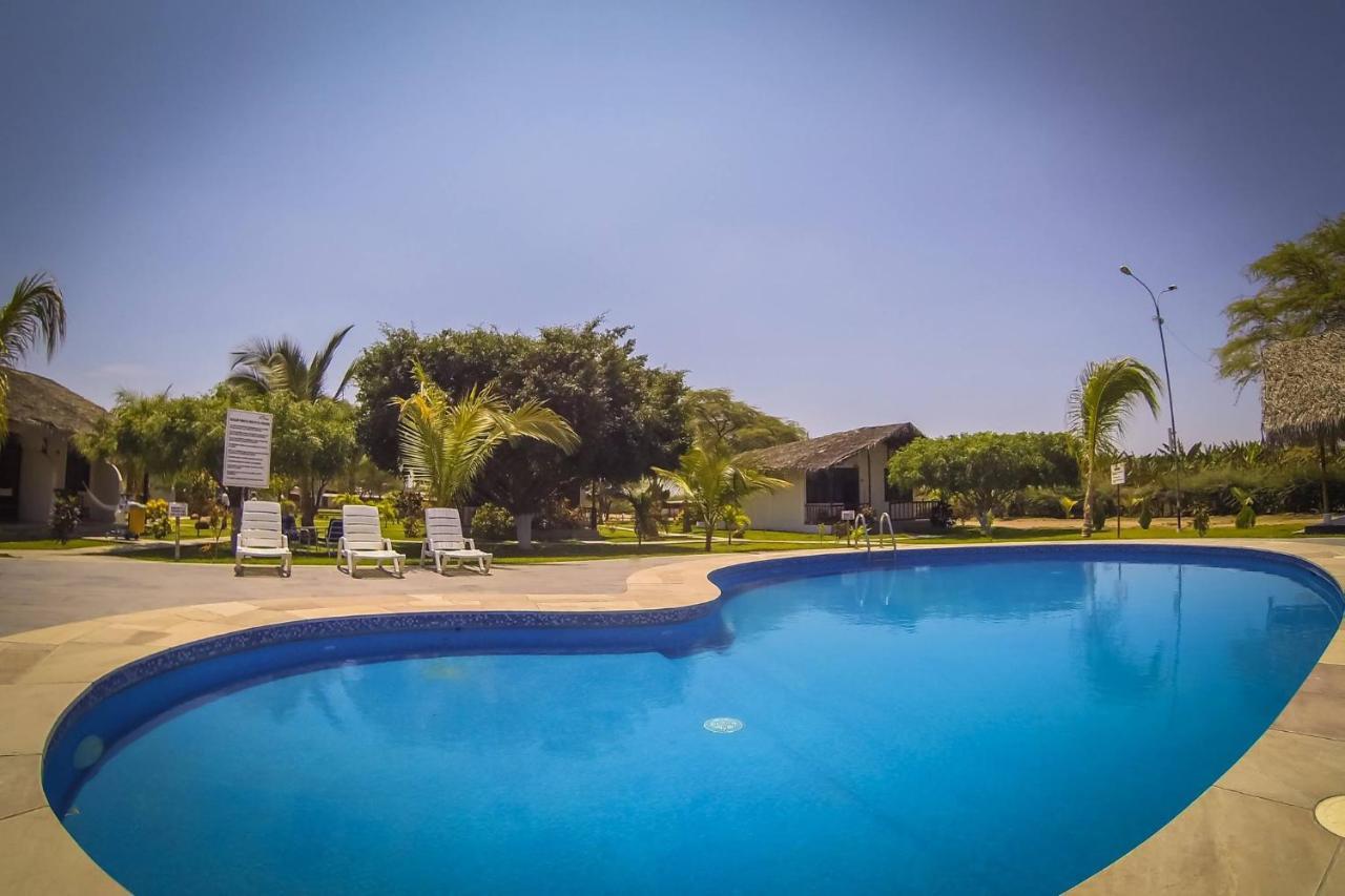 La Choza Bungalows Tambo Grande Exterior foto